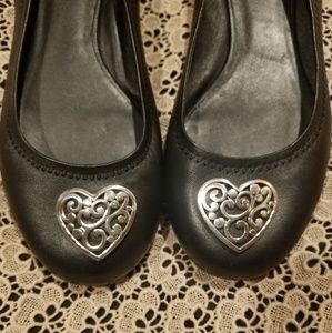 Like New! Brighton Heart Ballet Flats